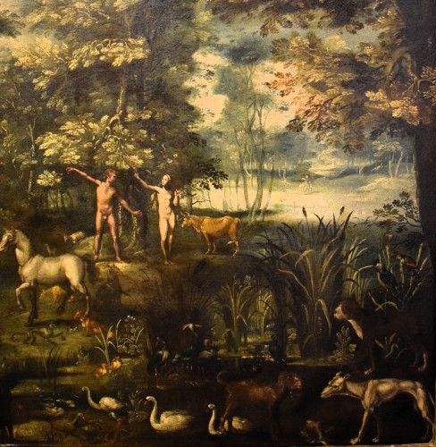 The Earthly Paradise - Workshop of Jan Brueghel II (1601 – 1678) - 